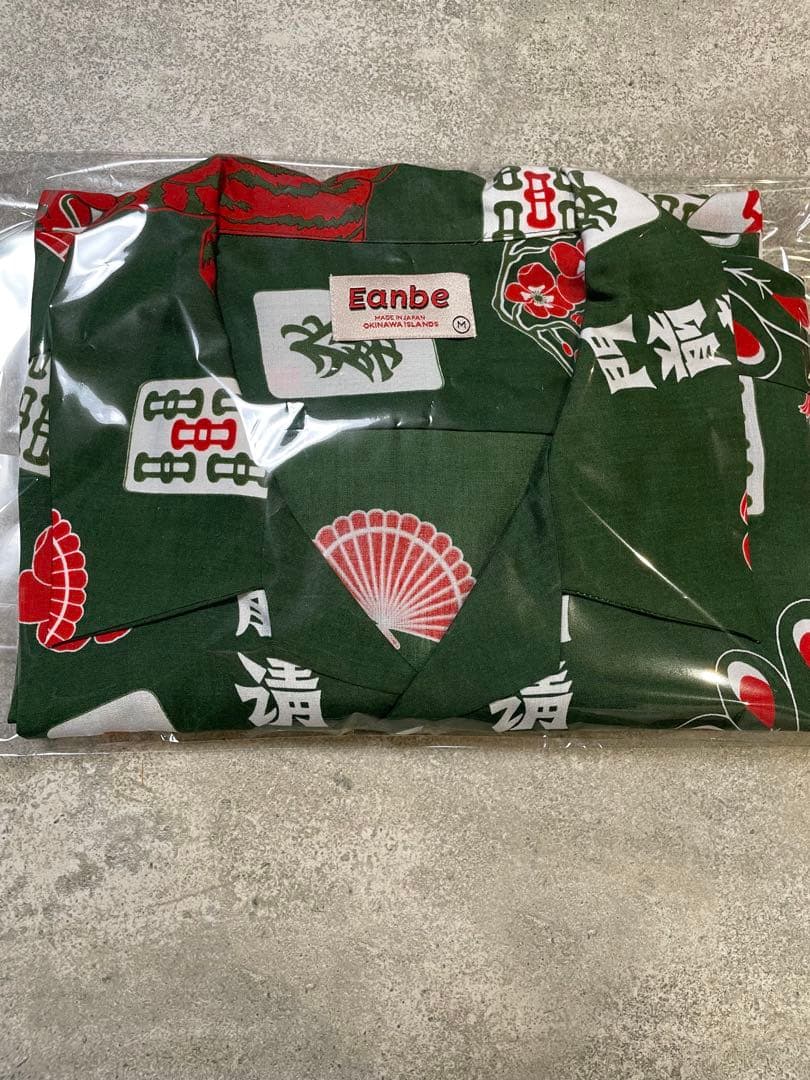 Eanbe 麻雀　アロハシャツ　eanbe