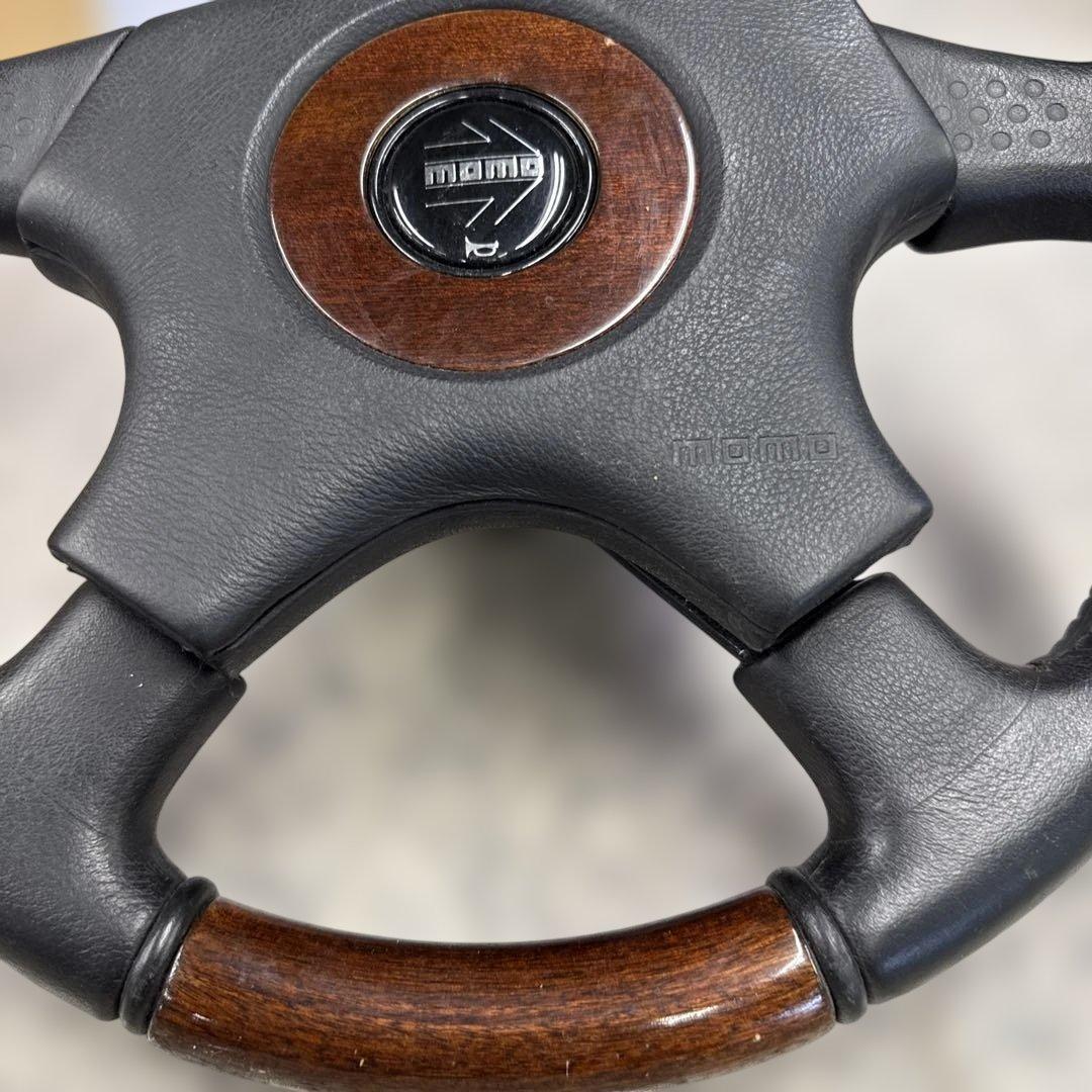 く*れ様 ★ MOMO モモ OLYMPICオリンピック ウッドステアリングハン