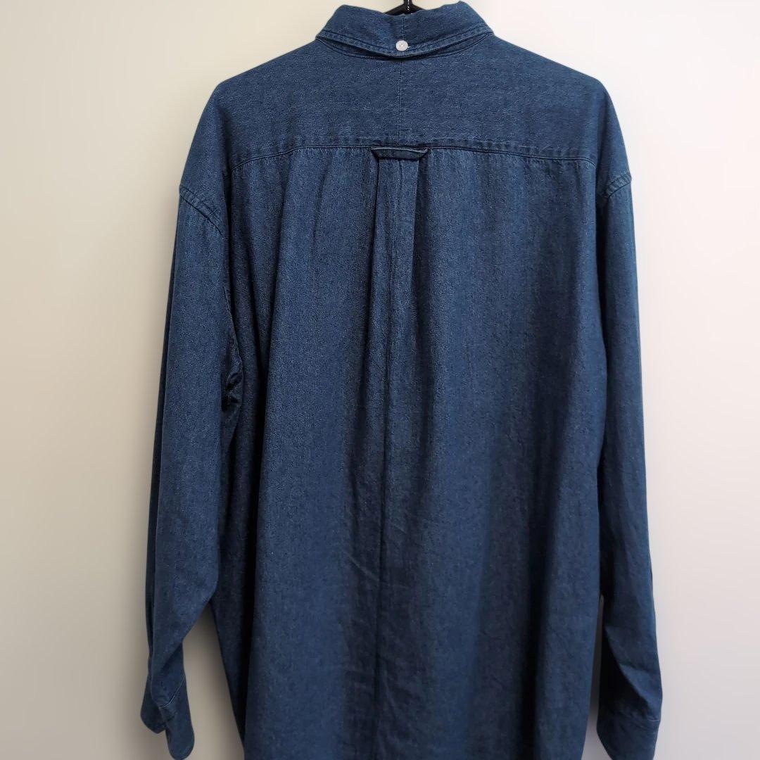 F.A.T(エフエーティー) B.D.Dee Blue ボタンダウンデニムシャツ
