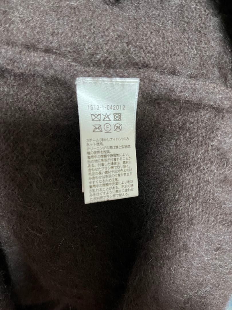 本日のみ価格　ユナイテッドアローズ　フォックスカシミヤ　クルーネックニット