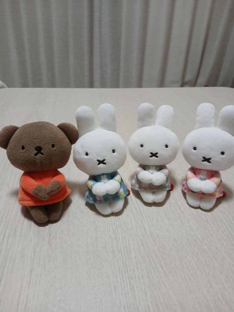 ミッフィー　ちょっこりさん　オータムカラー　ボリス4個セット