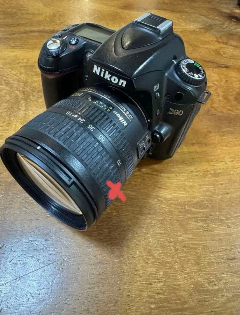 NIKON ニコン D90 デジタル ボディ #レンズ無し　バッテリー充電器付属