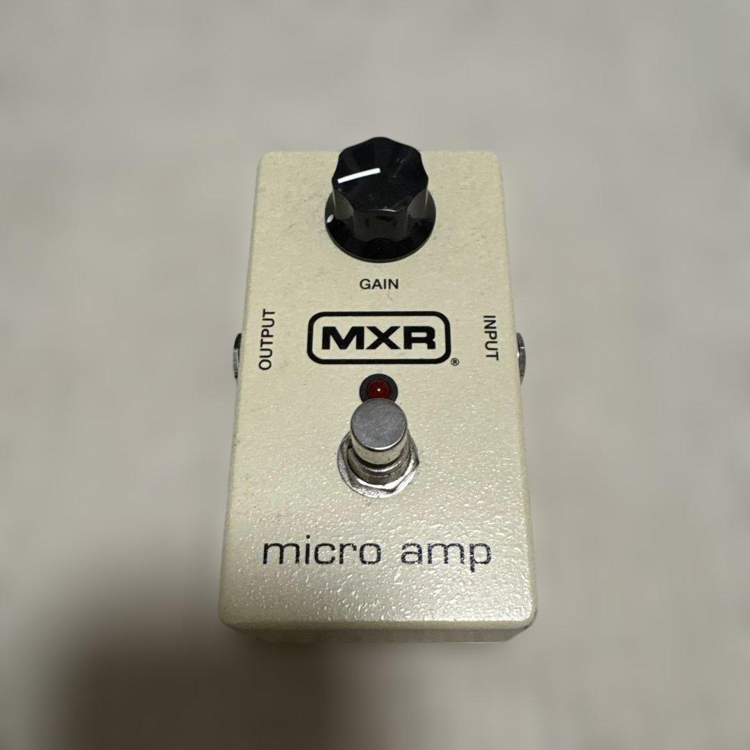 MXR micro amp M133【美品・定番ブースター】