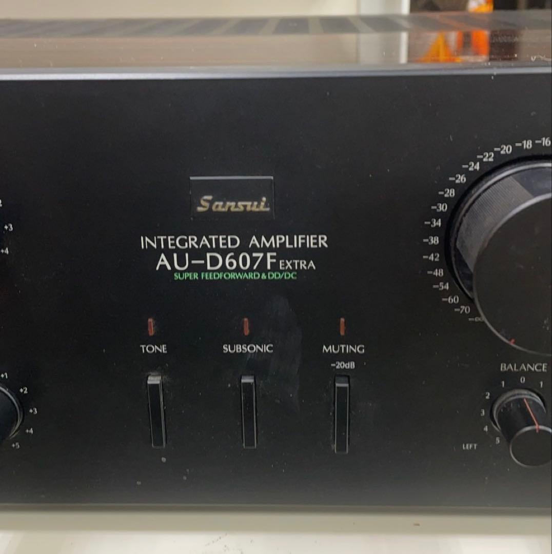 サンスイ　AU-D607F プリメインアンプ　動作品