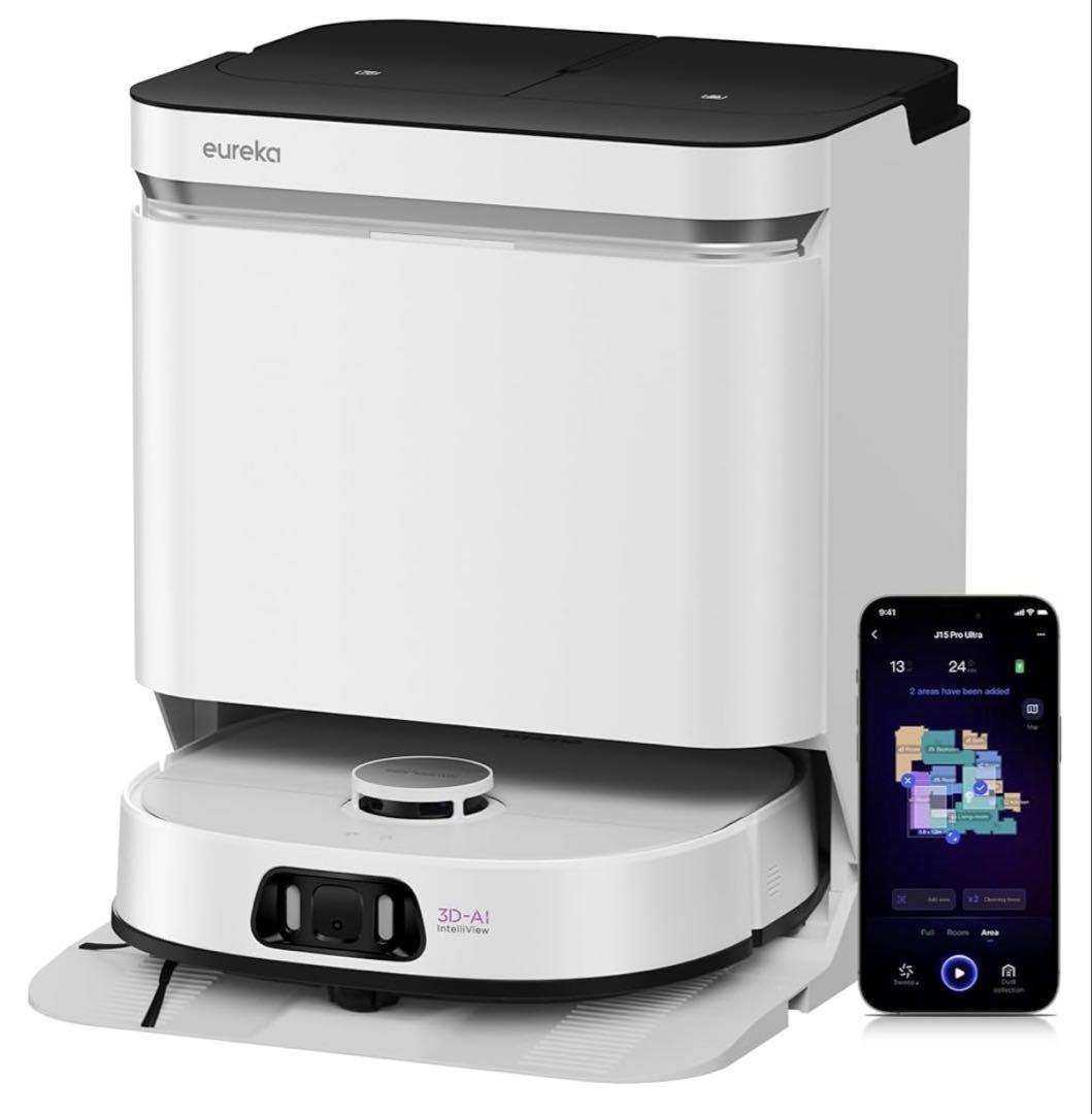 EUREKA（ユーリカ） J15 PRO ULTRA ロボット掃除機 16200