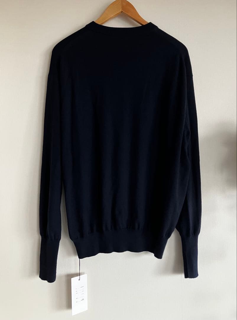 トップス A.PRESSE 22FW L/S Knit T-Shirt NAVY 3