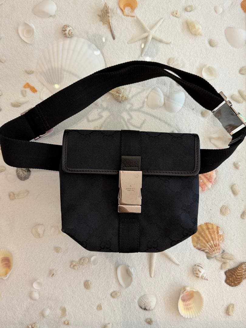 GUCCI ウエストポーチ GGキャン バス