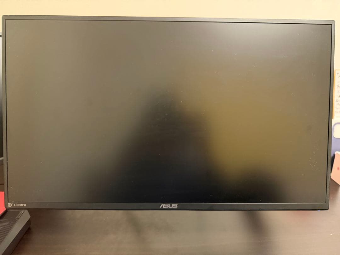 ASUSモニター　VG259qrモニターアームつき