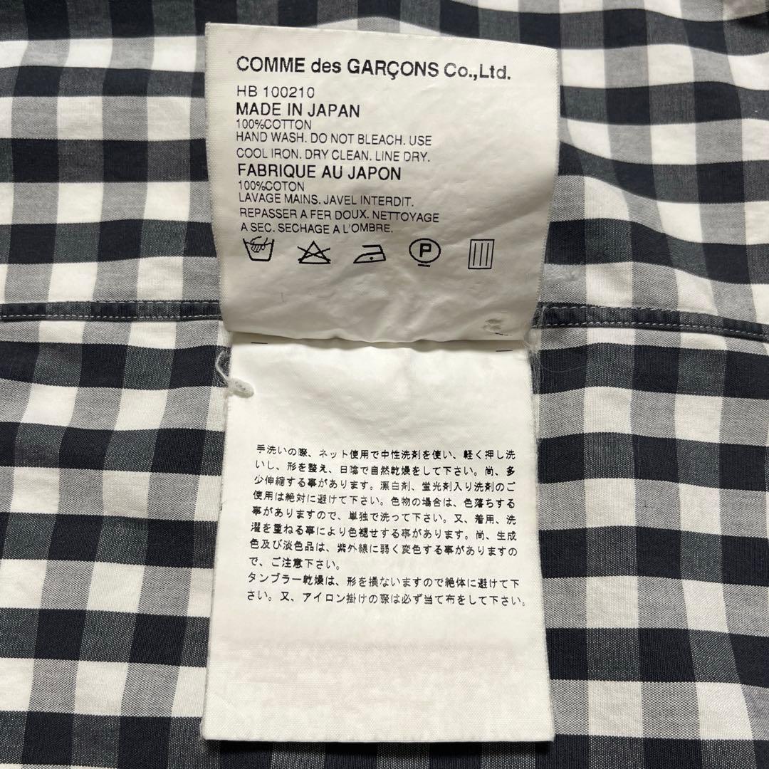 COMME des GARÇONS HOMME 長袖シャツ 田中オム チェック