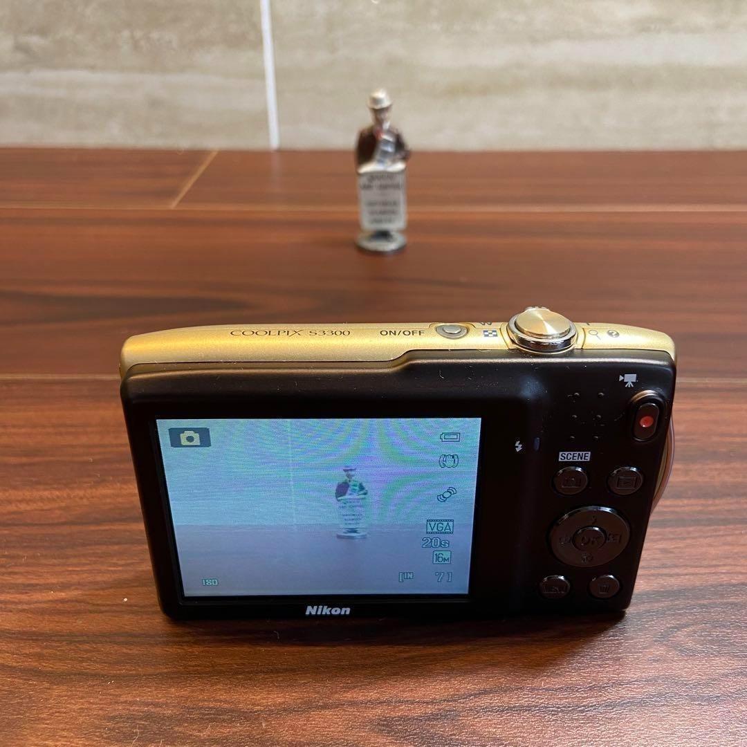 Nikon coolpix S3300 デジカメ 3162