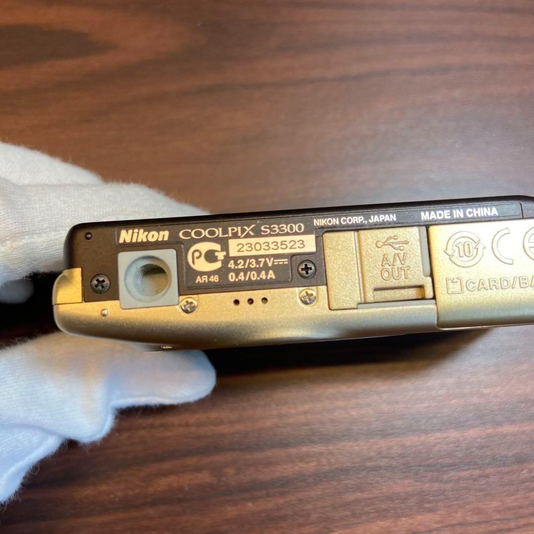Nikon coolpix S3300 デジカメ 3162