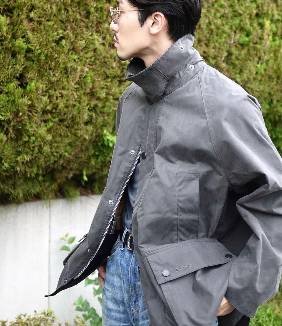 ぐ*ー様 barbour beaufort グレー　40