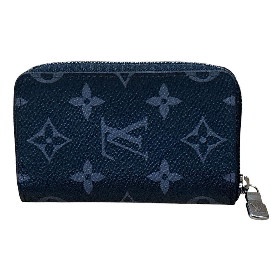 極美品 ルイヴィトン 財布 モノグラム エクリプス ジッピー パース