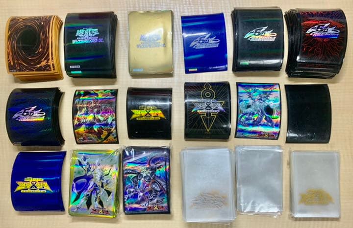 遊戯王 引退品 まとめ売り デュエリストボックス スリーブ