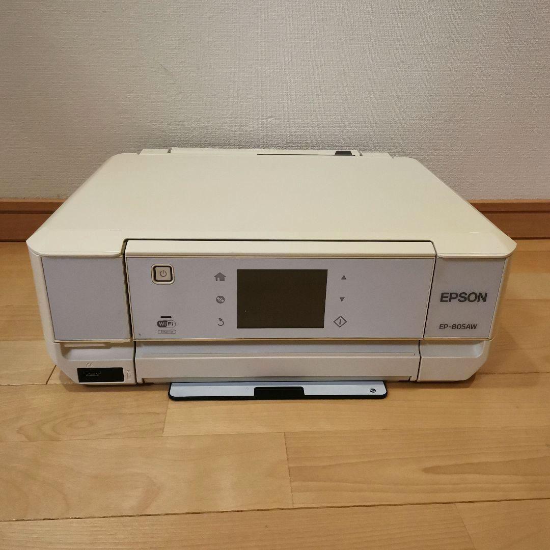 【ジャンク品】EPSON EP-805AWインクジェットプリンター 本体
