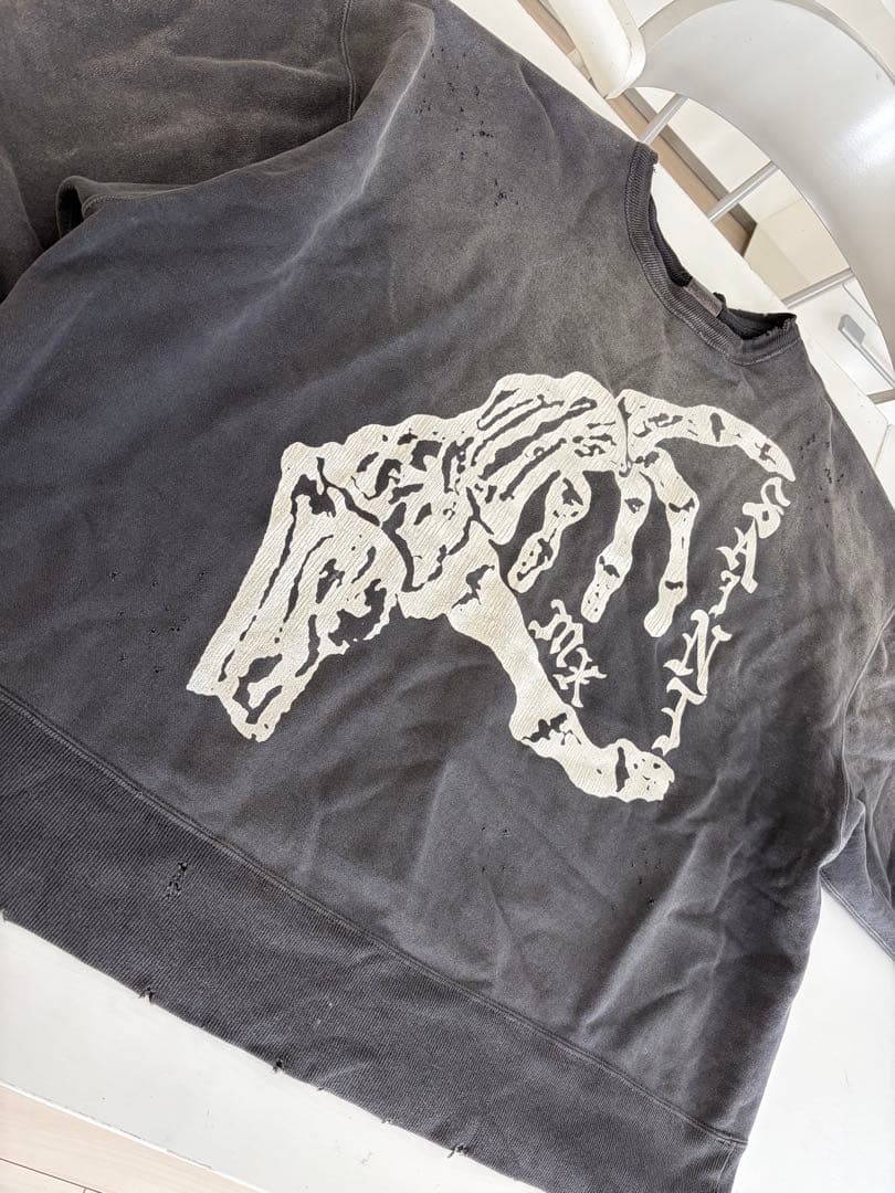 セントマイケル　24aw bonesaint crew XXL