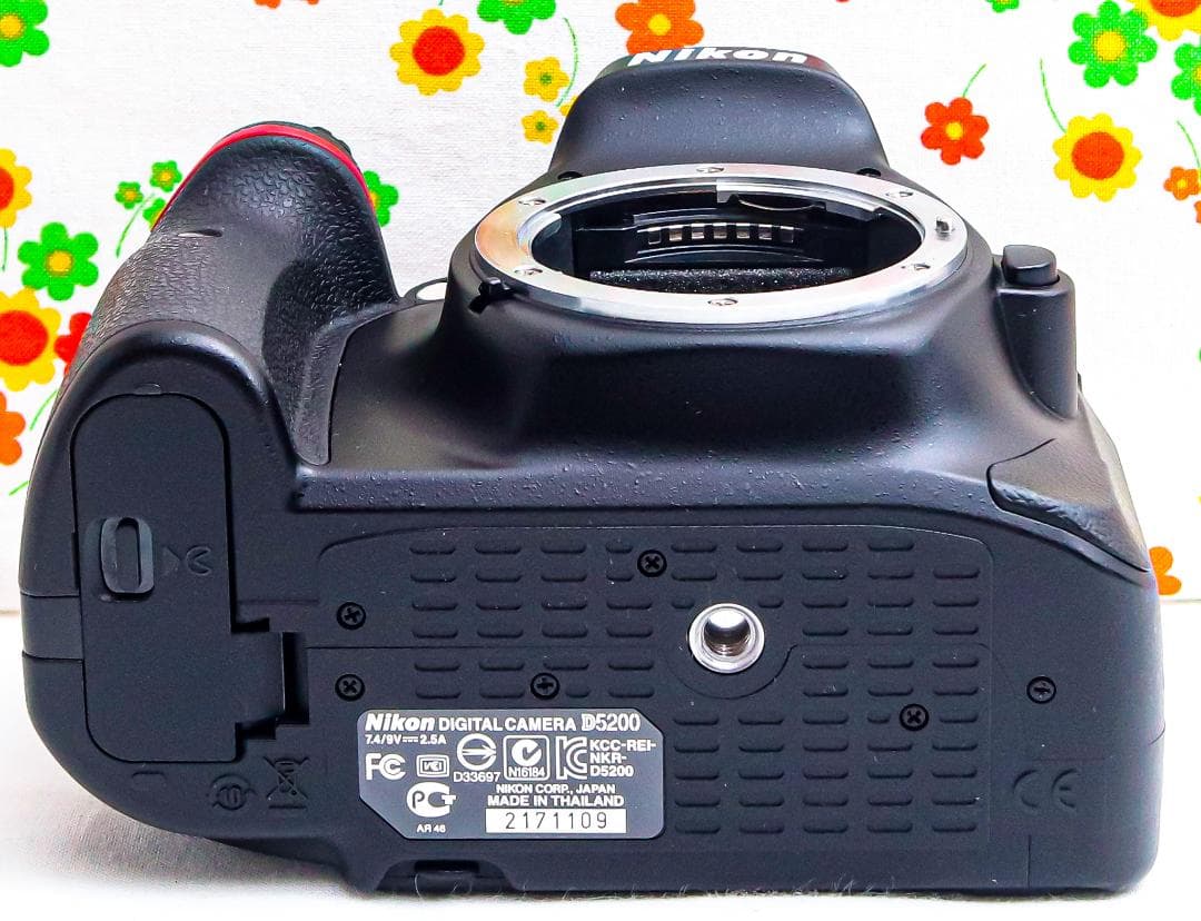ニコン Nikon D5200☆スマホに送れる！☆ダブルレンズ！☆動画撮影可♪