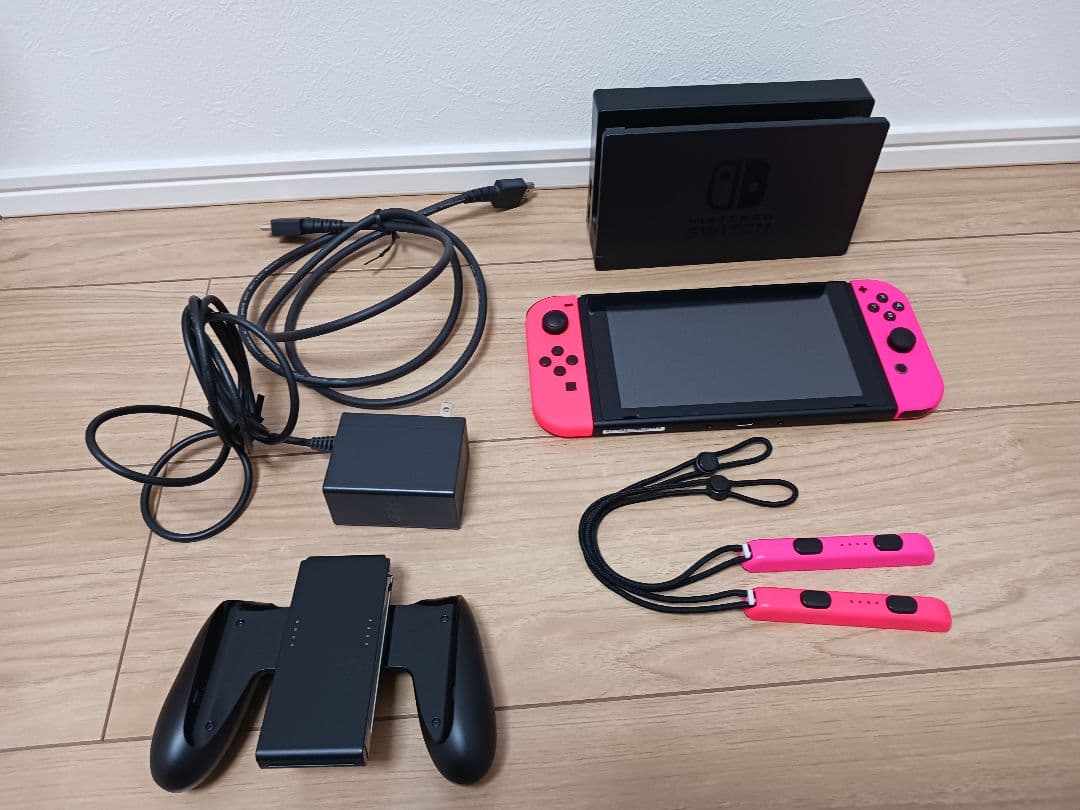 Nintendo Switch 本体 ピンク&オレンジ