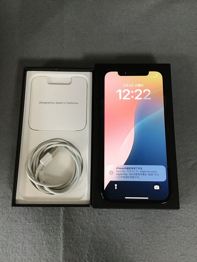 美品　国内版　SIMフリー　iPhone12 Pro 128GB ブルー色