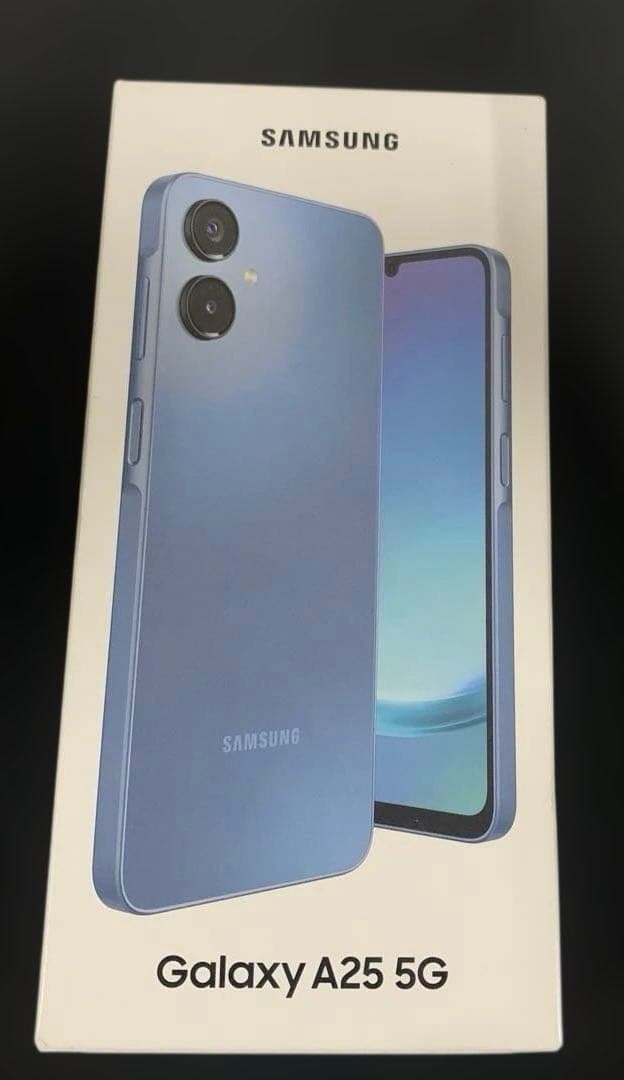 【新品未使用】　Samsung Galaxy A25 5G Blue