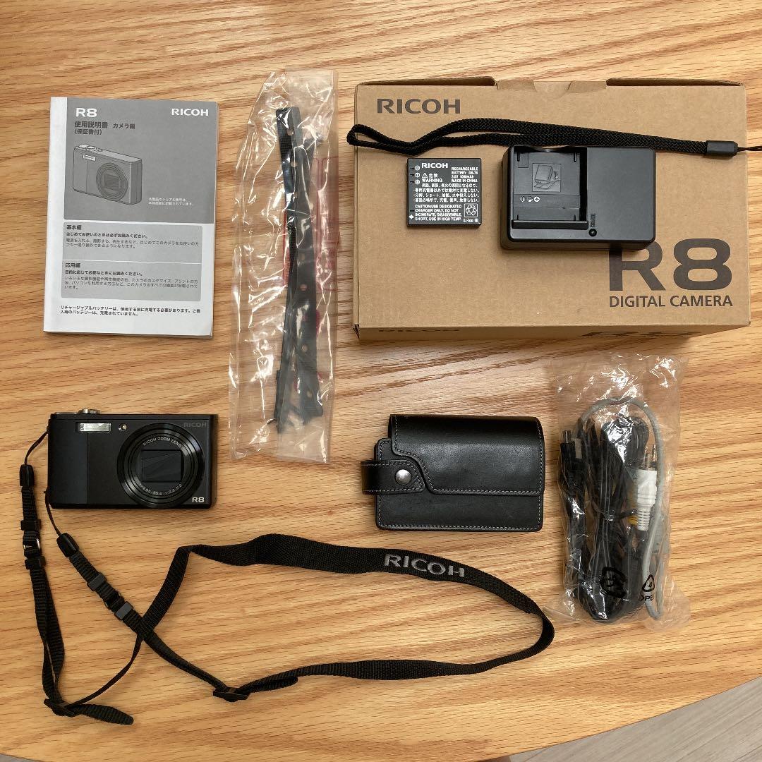 RICOH リコー R R8 BLACK 専用ケース付き
