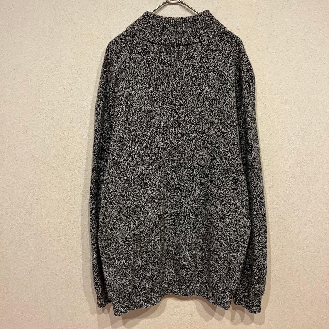 【美品】crepuscule 19AW カスミ柄 ウール モックネックニット