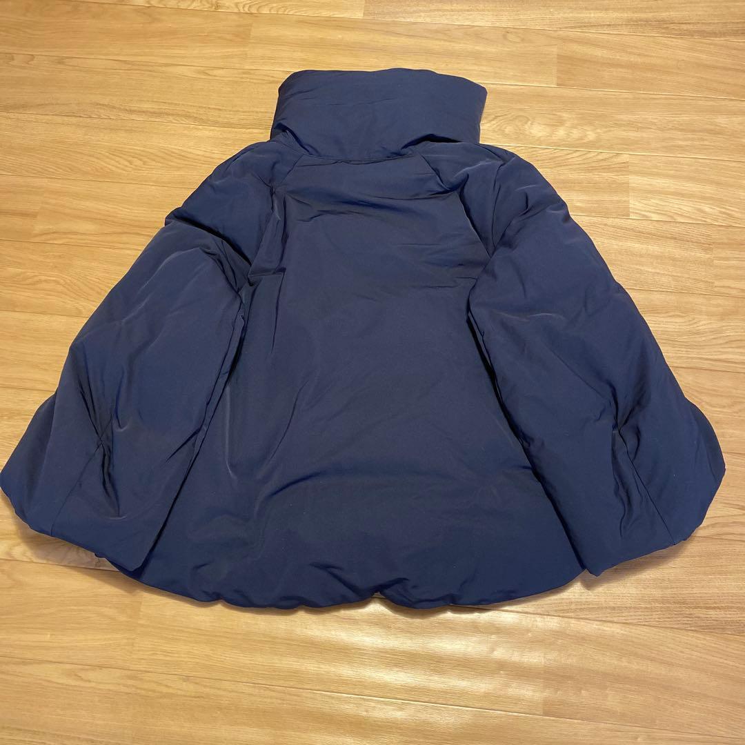 美品！UNIQLO +Jハイブリッドダウンジャケット ジルサンダー　ネイビー　S