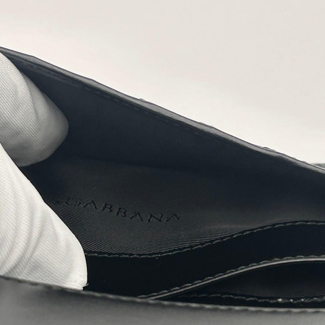 極美品✨ DOLCE & GABBANA 長財布 ブラック レザー ドルガバ