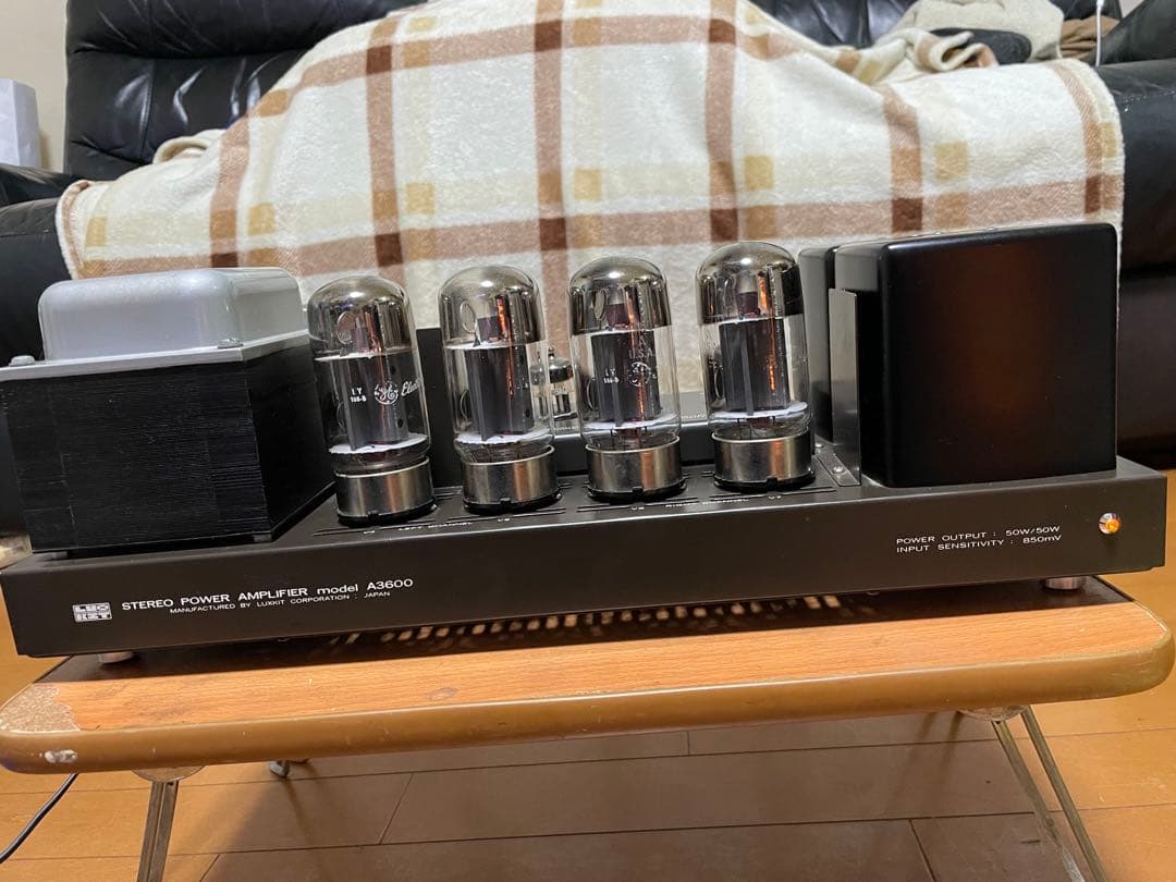 LUXMAN LUXKIT A3600 真空管アンプ　パワーアンプ