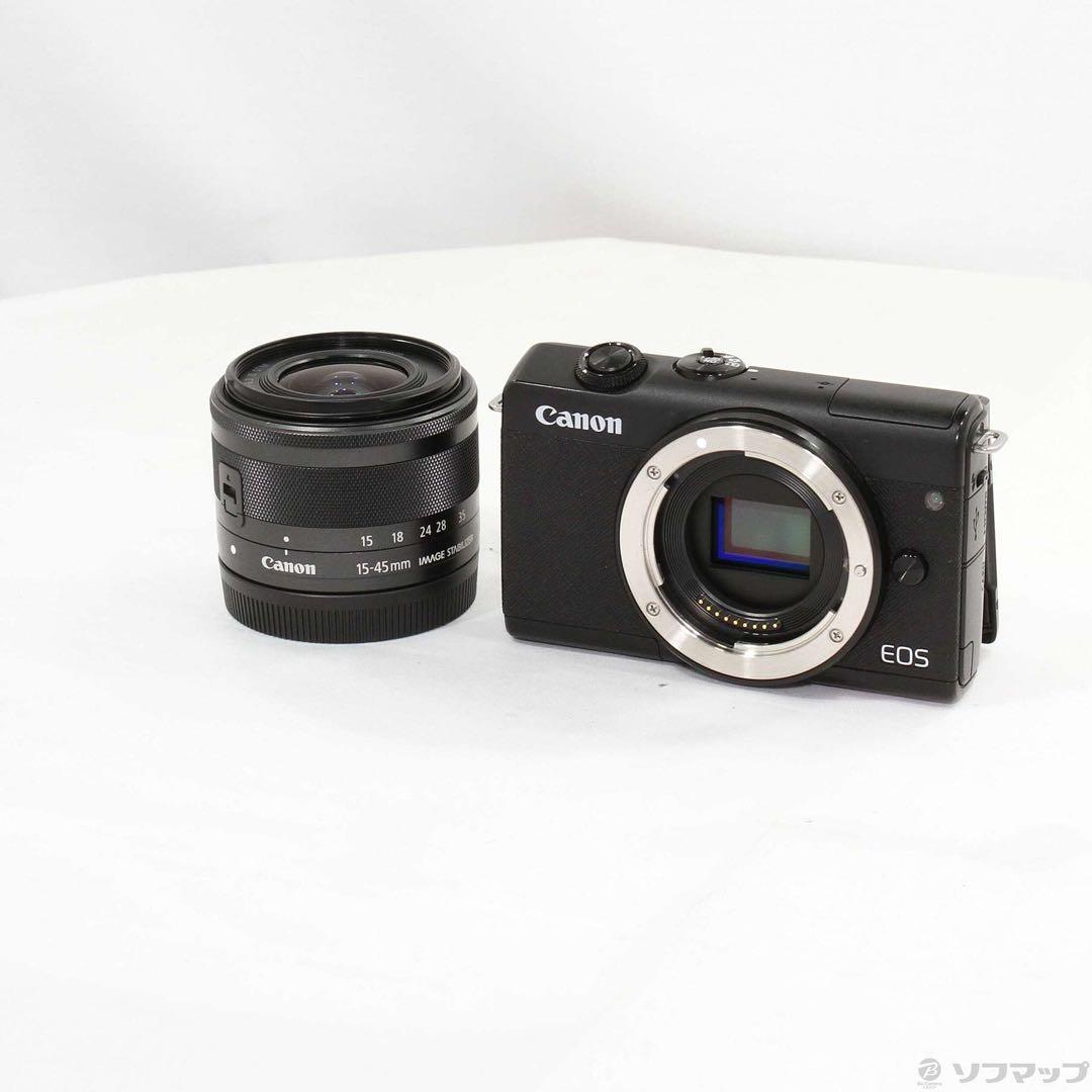 Canon ミラーレス一眼カメラ EOS M200 標準ズームキット ブラック