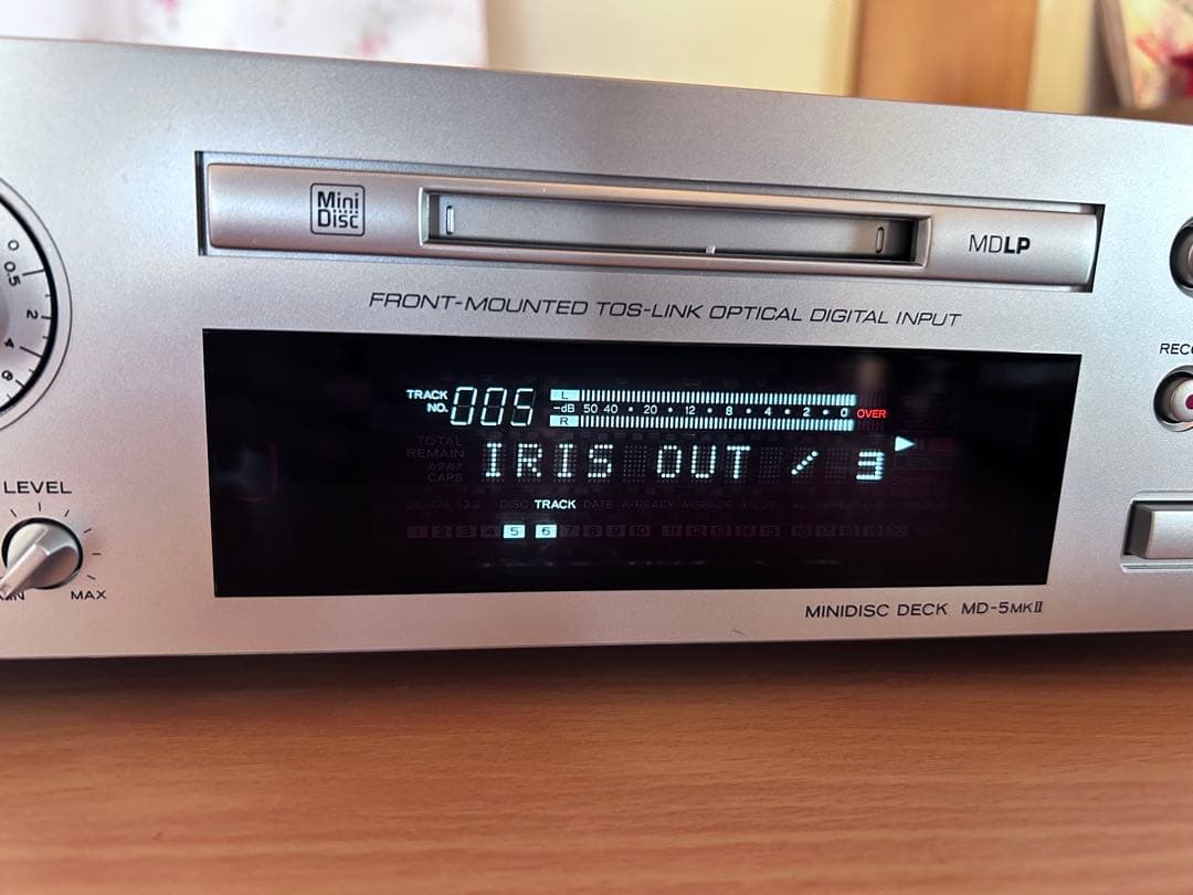 【整備済】TEAC MDデッキ MD-5MKII
