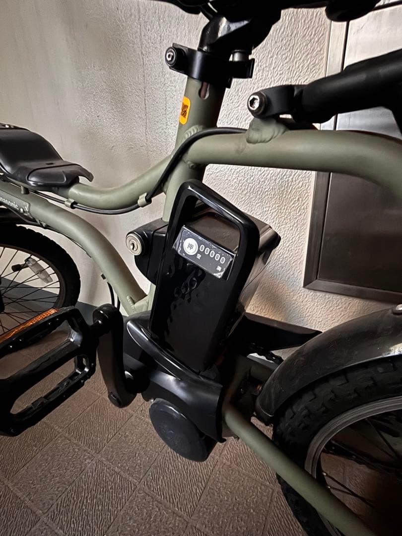 Panasonic 電動アシスト自転車 イーゼット 20型 マットオリーブ