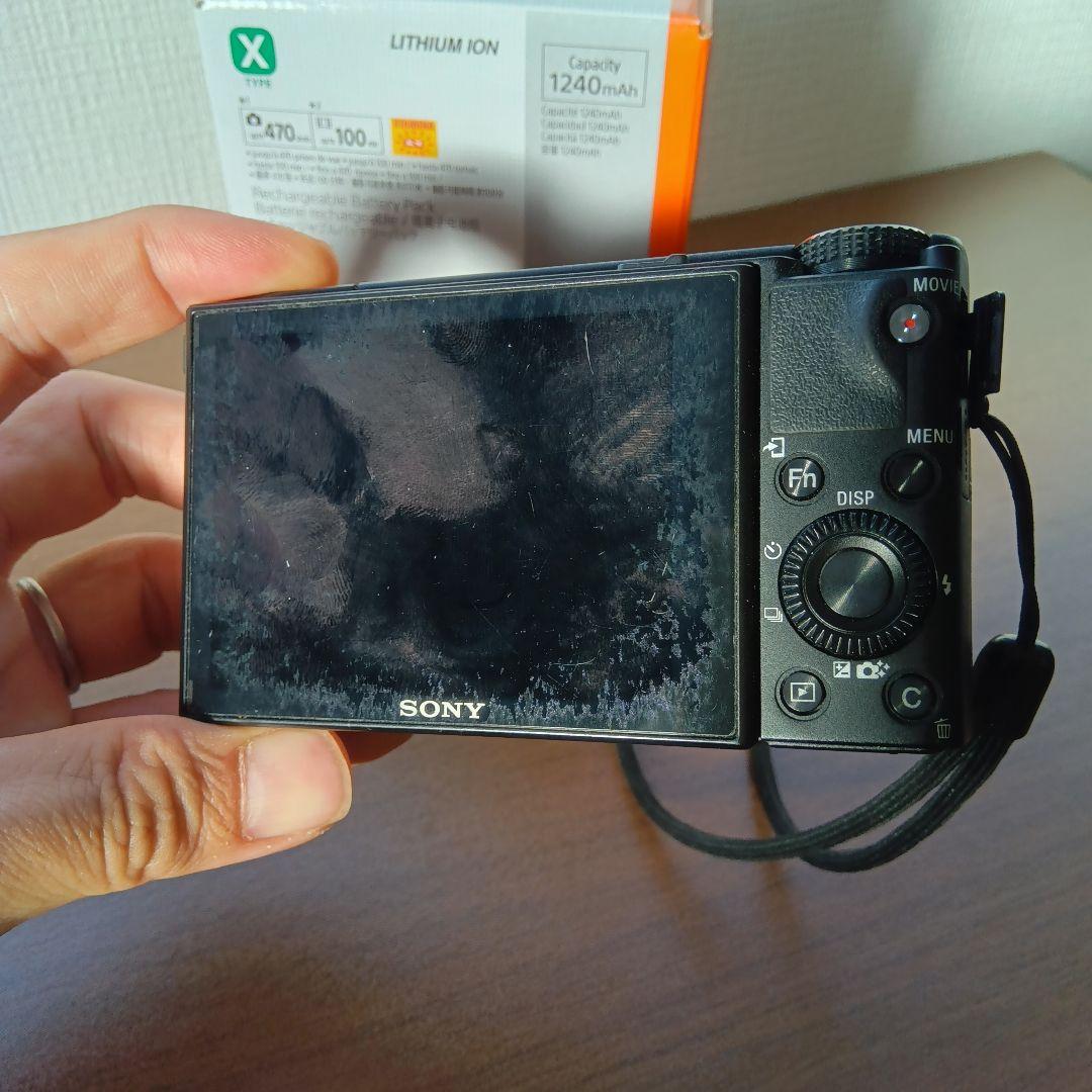 デジカメ　DSC-RX100M3　ソニー　SONY　デジカメ本体と純正バッテリー
