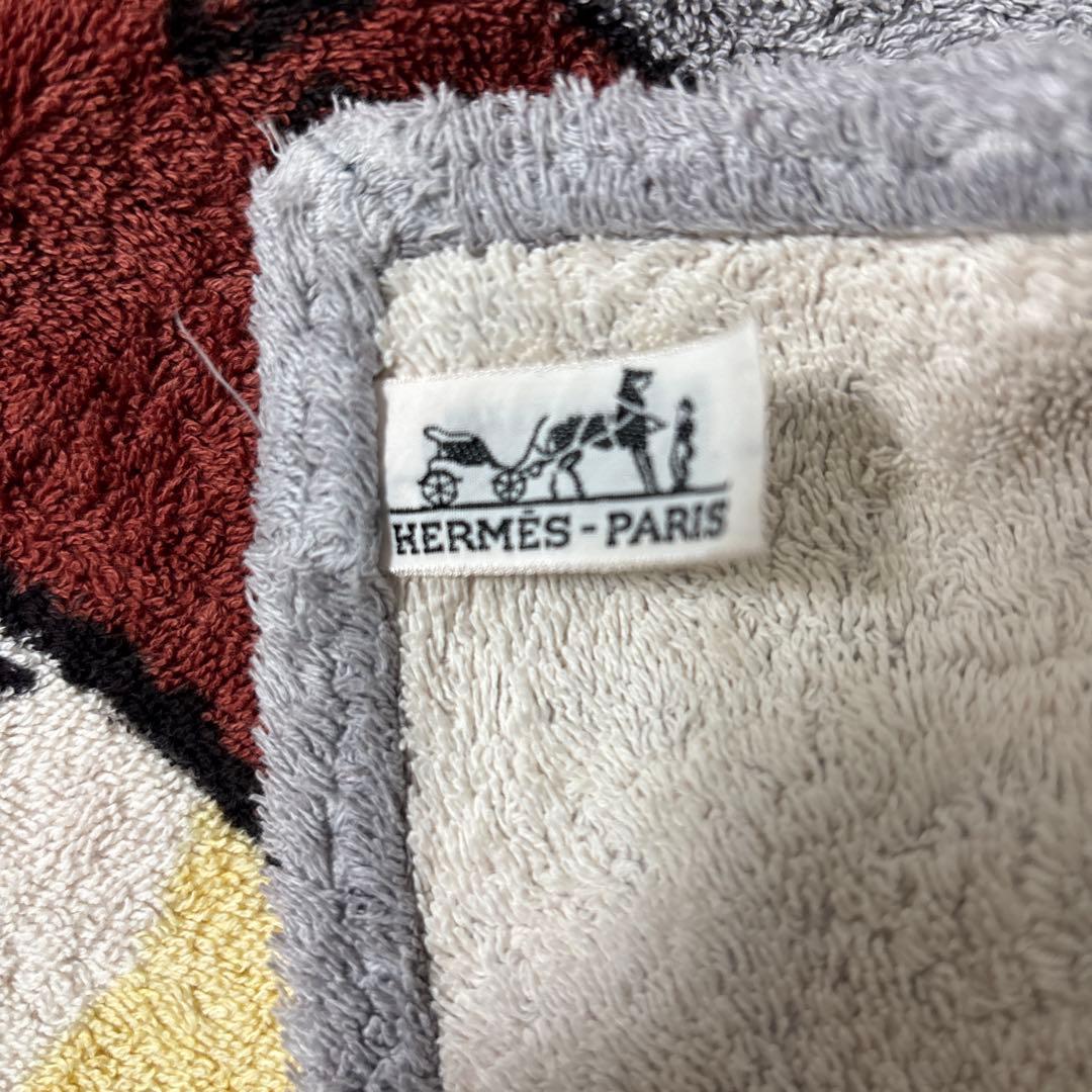 エルメス／チーター デザイン 、タオルケット
