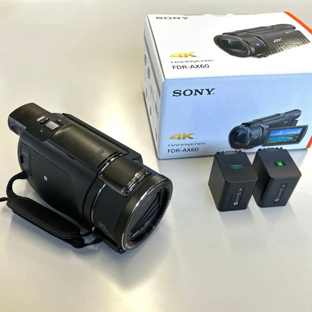SONY FDR-AX60 バッテリー2本