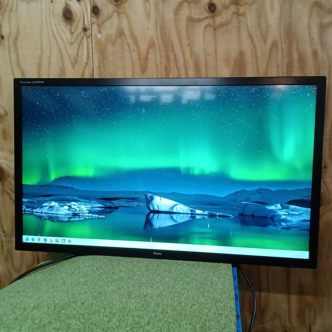 31.5インチ液晶モニターiiyama ProLite X3291HS-B1 ③