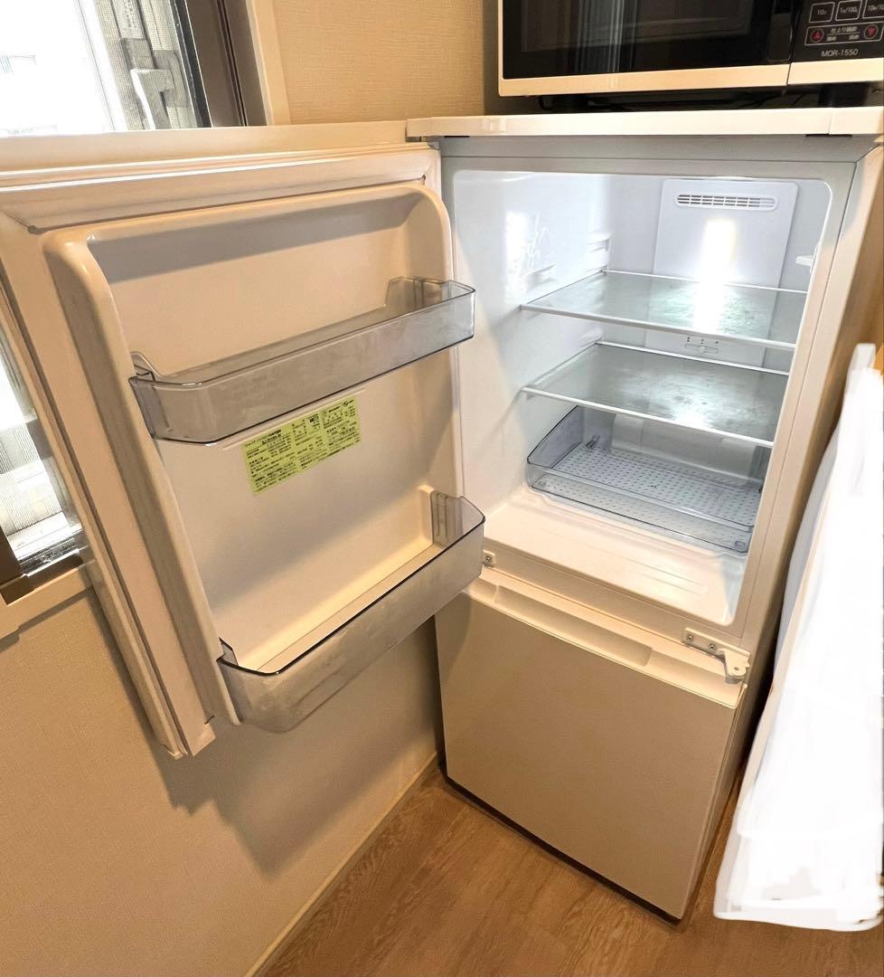 SHARP シャープ 両開き冷蔵庫152L (2022年製SJD15HW)