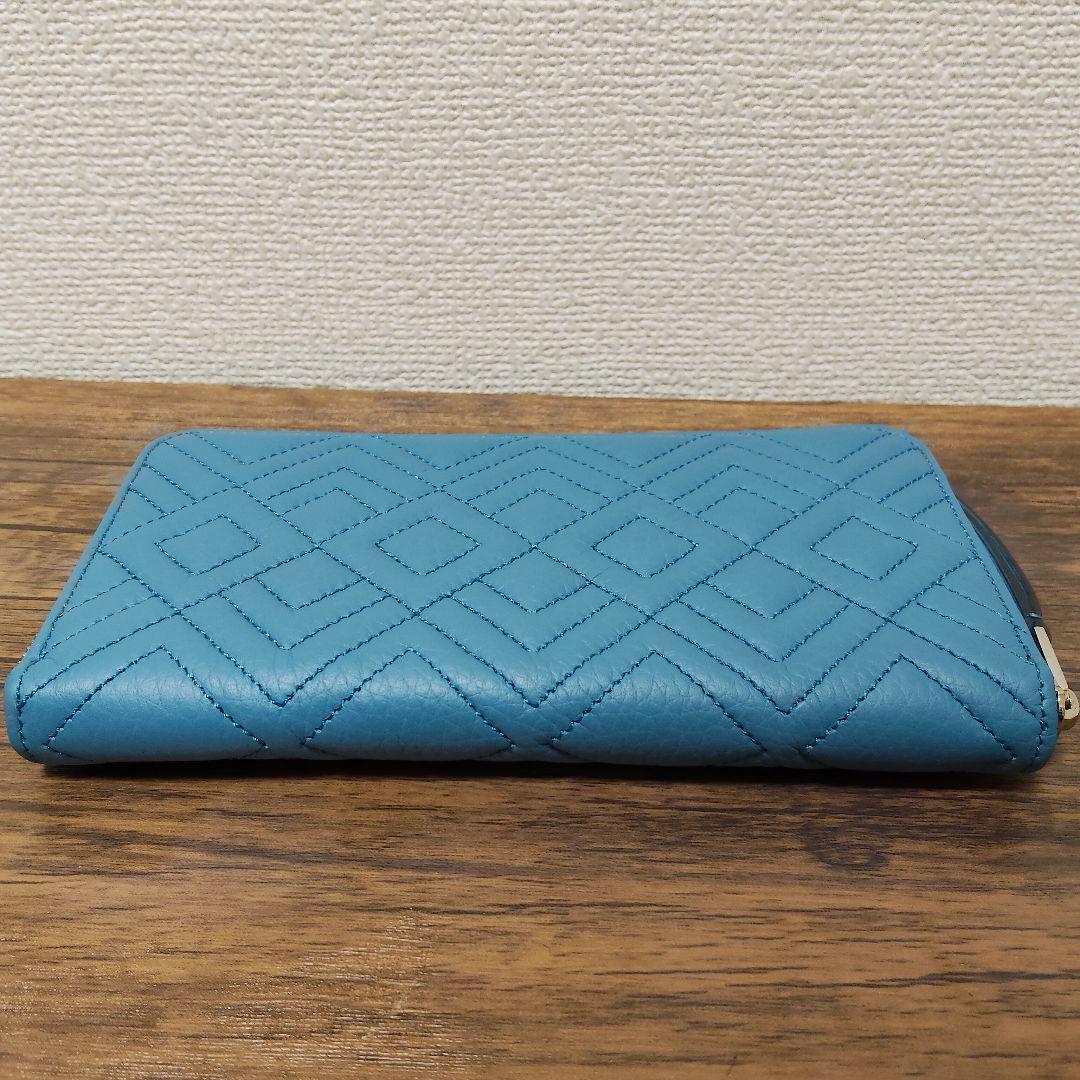 ITUAIS イトゥアイス キルティング レザー 本革 長財布 ロングウォレット