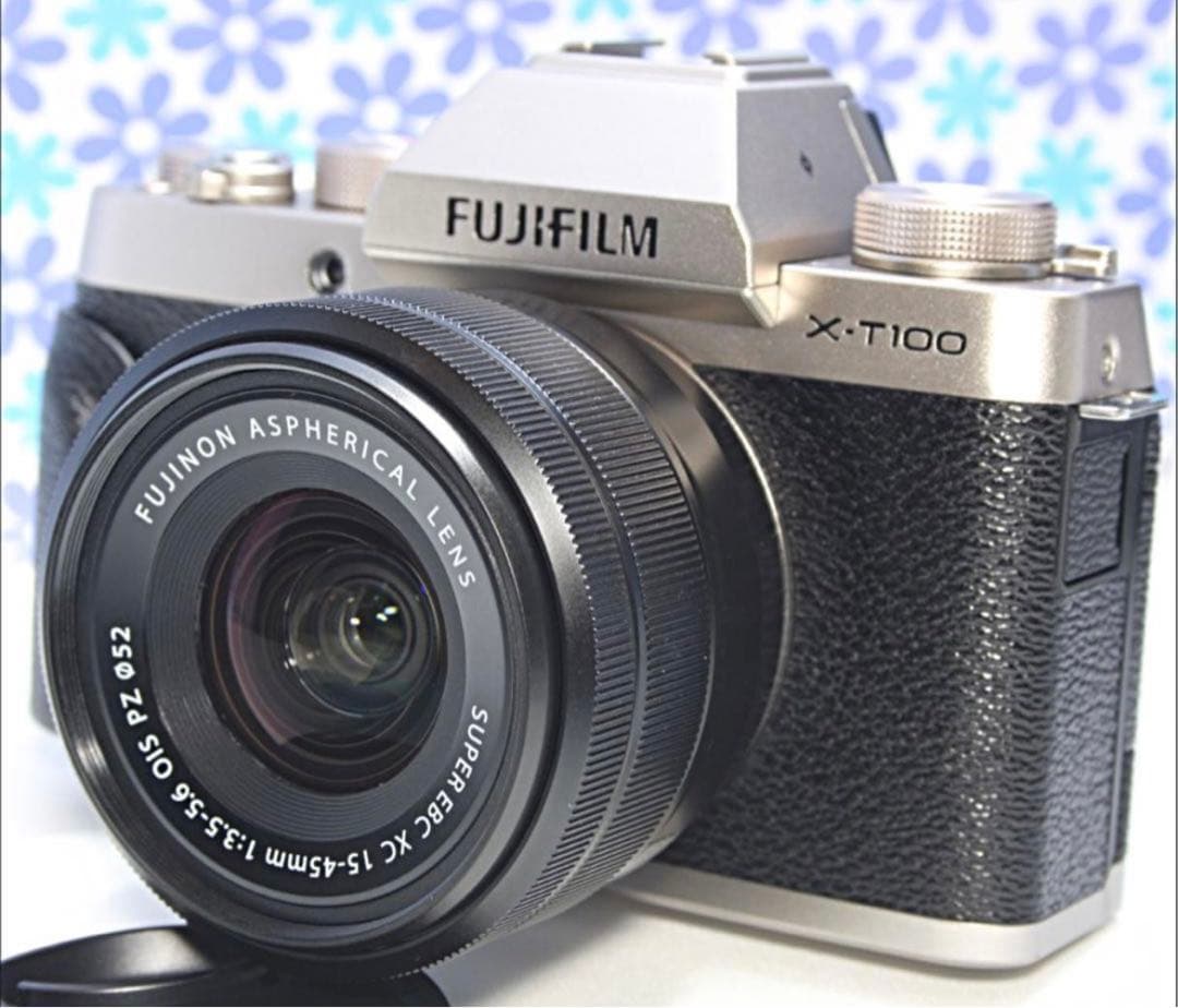 Wi-Fi&Bluetooth搭載　FUJIFILM X-T100 超高画