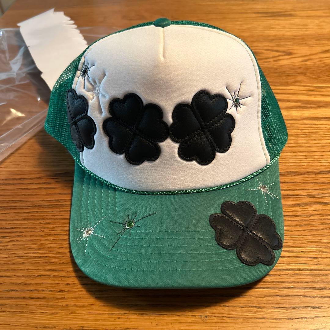 即完売品　imozonsavingclothing クローバーメッシュキャップ