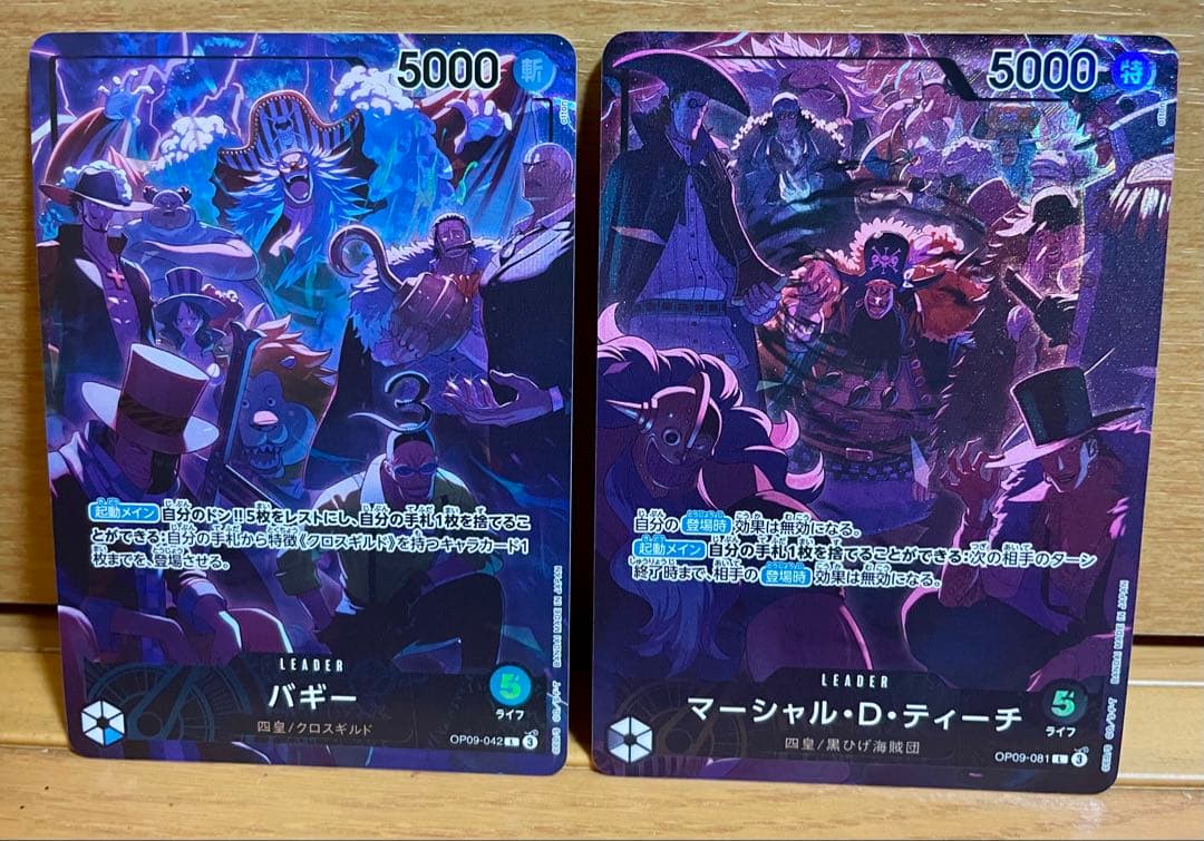 バギー　ティーチ　2ndANNIVERSARY 　リーダー　パラレル