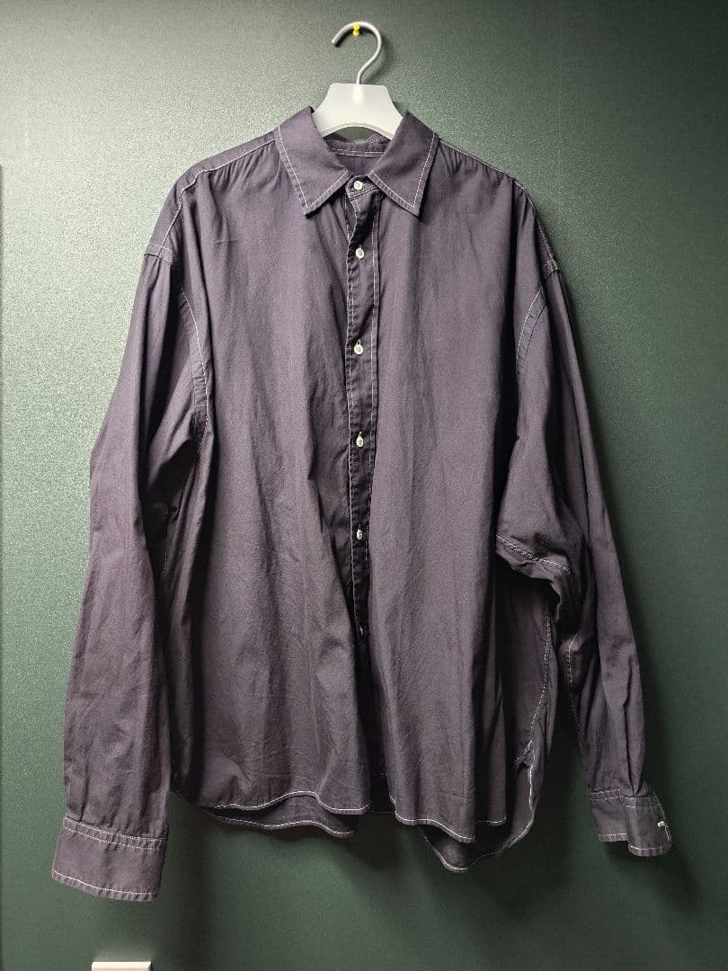 sillage 長袖シャツ 墨黒