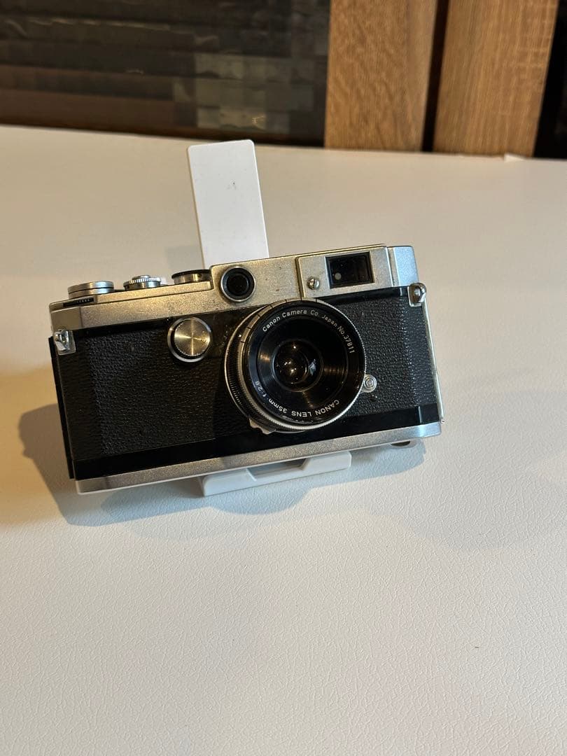 【ジャンク】Canon フィルムカメラ （L系列）No. 578680オマケ付き