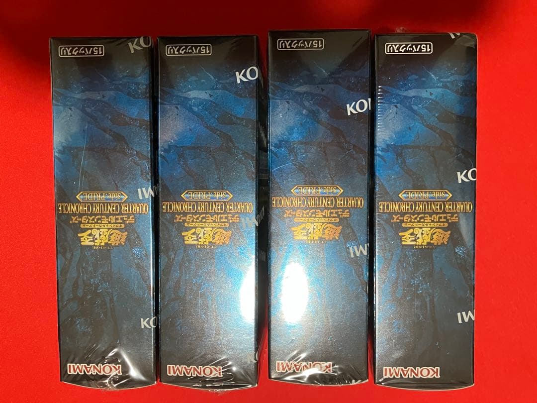 遊戯王side:PRIDE 4BOXセット シュリンク付 新品未開封