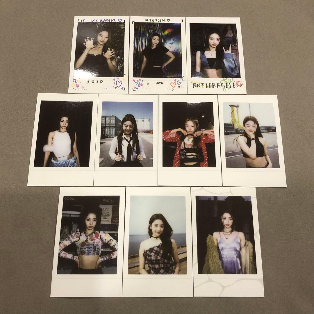 LE SSERAFIM ANTIFRAGILE インスタント トレカ ユンジン