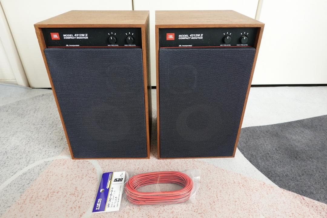 【ジャンク扱い】JBL 4312M II スピーカーセット