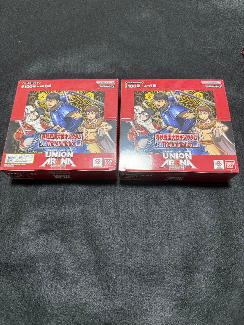 【新品未開封】ユニオンアリーナ　キングダム　2box