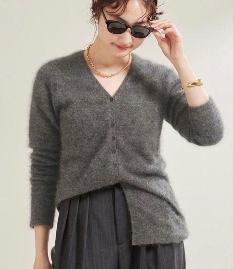 plage Light Fur Midi カーディガン