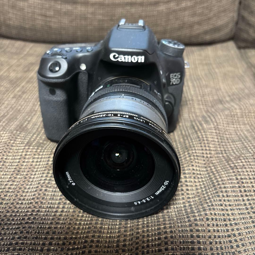 美品！Canon EOS70D EF-S 10-22mm 1:3.5-4.5
