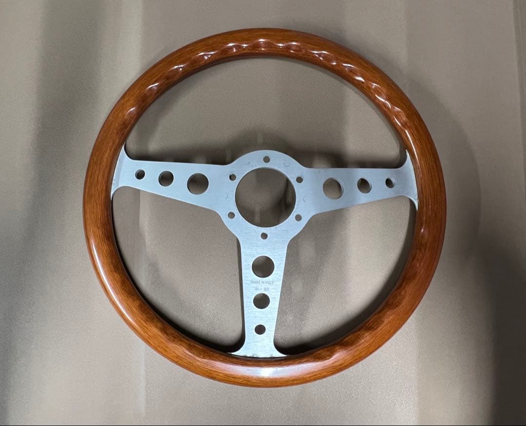 momo INDY ウッド 35φ 当時もの